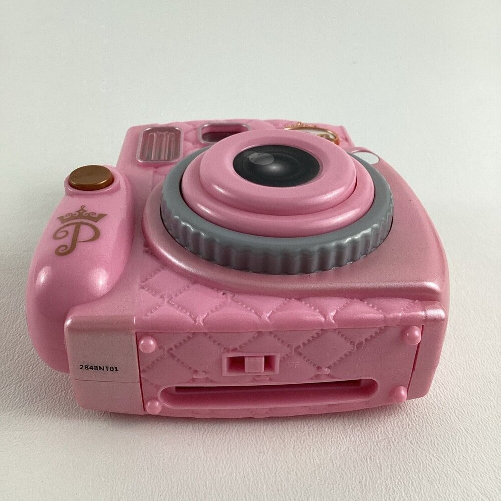 Disney Princess Style Collection Snap & Go Play Camera Pink Ariel Belle Rapunzel - Picture 5 of 6